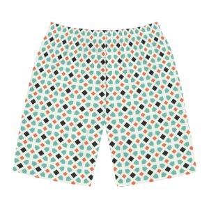 Men's AOP Pattern Board Shorts - Stylish Beach Wear for Summer Fun